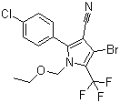 溴虫腈分子式结构图