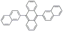 9,10-二-2-萘蒽分子式结构图