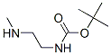 2-(甲基氨基)乙基氨基甲酸叔丁酯分子式结构图