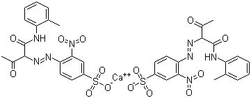 颜料黄62分子式结构图