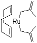 双-(2-甲基烯丙基)环辛-1,5-二烯钌分子式结构图
