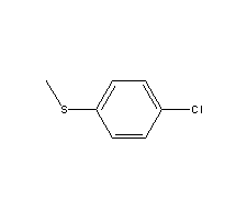 4-氯茴香硫醚分子式结构图