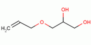 3-烯丙氧基-1,2-丙二醇分子式结构图