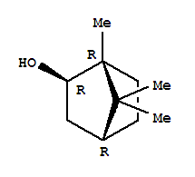 DL-异冰片醇分子式结构图