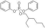 2-乙基己基二苯基磷酸酯分子式结构图