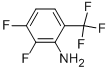 2,3-二氟-6-(三氟甲基)苯胺分子式结构图