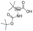 叔丁氧羰基-D-叔亮氨酸分子式结构图