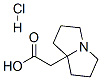 7α-双稠吡咯啶-乙酸盐酸盐分子式结构图