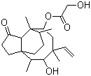 截短侧耳素分子式结构图