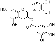 表儿茶素没食子酸酯分子式结构图