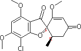 灰黄霉素分子式结构图