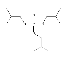 磷酸三异丁酯分子式结构图