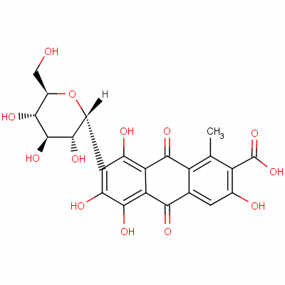 胭脂红酸分子式结构图