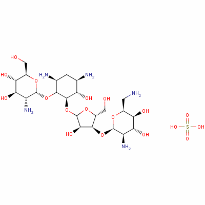 硫酸巴龙霉素分子式结构图