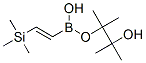 2-(三甲基硅基)乙烯硼酸频哪醇酯分子式结构图