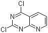 2,4-二氯吡啶并[2,3-d]嘧啶分子式结构图