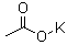 乙酸钾分子式结构图