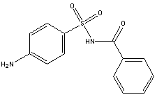 苯甲酰磺胺分子式结构图