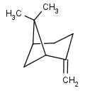 beta-蒎烯分子式结构图