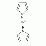 双(环戊二烯)铬分子式结构图