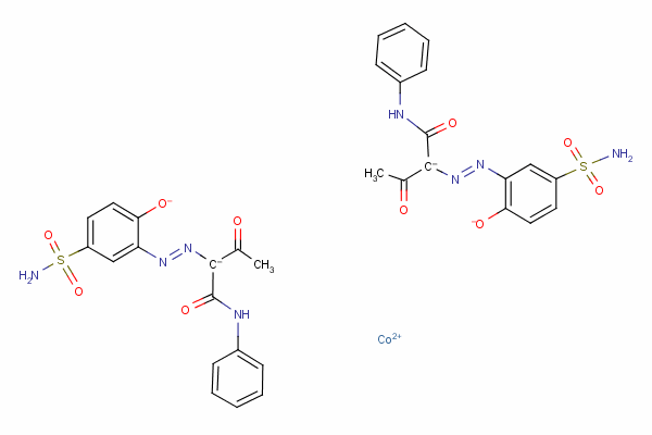 酸性黄4R分子式结构图