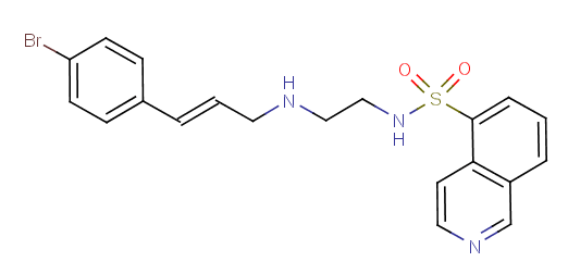 H-89二盐酸盐分子式结构图