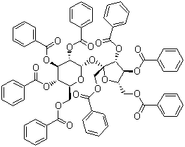 蔗糖苯甲酸酯分子式结构图