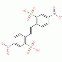 4,4'-二硝基二苯乙烯-2,2'-二磺酸分子式结构图