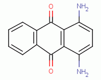 1,4-二氨基蒽醌分子式结构图