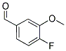 4-氟-3-甲氧基苯甲醛分子式结构图