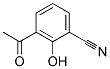 3-乙酰基-2-羟基苄腈分子式结构图