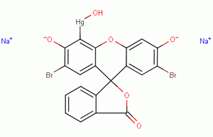 红汞分子式结构图