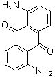 1,5-二氨基蒽醌分子式结构图