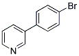 3-(4-溴苯基)吡啶分子式结构图