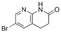 6-溴-3,4-二氢-1H-[1,8]萘啶-2-酮分子式结构图