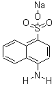 1-氨基-4-萘磺酸钠分子式结构图