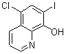 氯碘羟喹分子式结构图