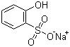 邻羟基苯磺酸钠盐分子式结构图