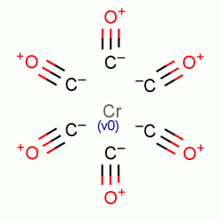 六羰基铬分子式结构图
