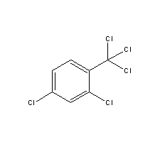 2,4-二氯三氯甲苯分子式结构图