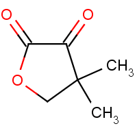 二氢-4,4-二甲基-2,3-呋喃二酮分子式结构图