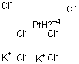 氯铂酸钾分子式结构图