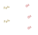 三氧化二铁分子式结构图