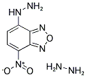 4-硝基-7-肼基-2,1,3-苯并噁二唑分子式结构图