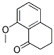 8-甲氧基-Α-四氢萘酮分子式结构图