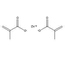 甲基丙烯酸锌分子式结构图