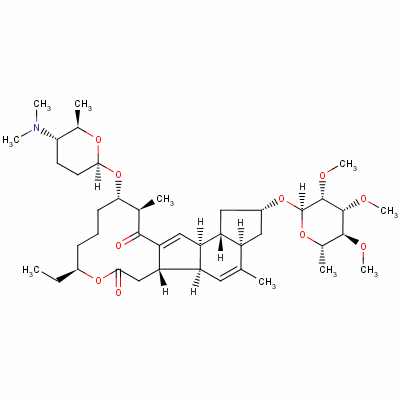 多杀菌素A分子式结构图