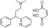 马来酸非尼拉敏分子式结构图