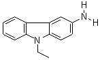 3-氨基-N-乙基咔唑分子式结构图