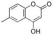 4-羟基-6-甲基香豆素分子式结构图